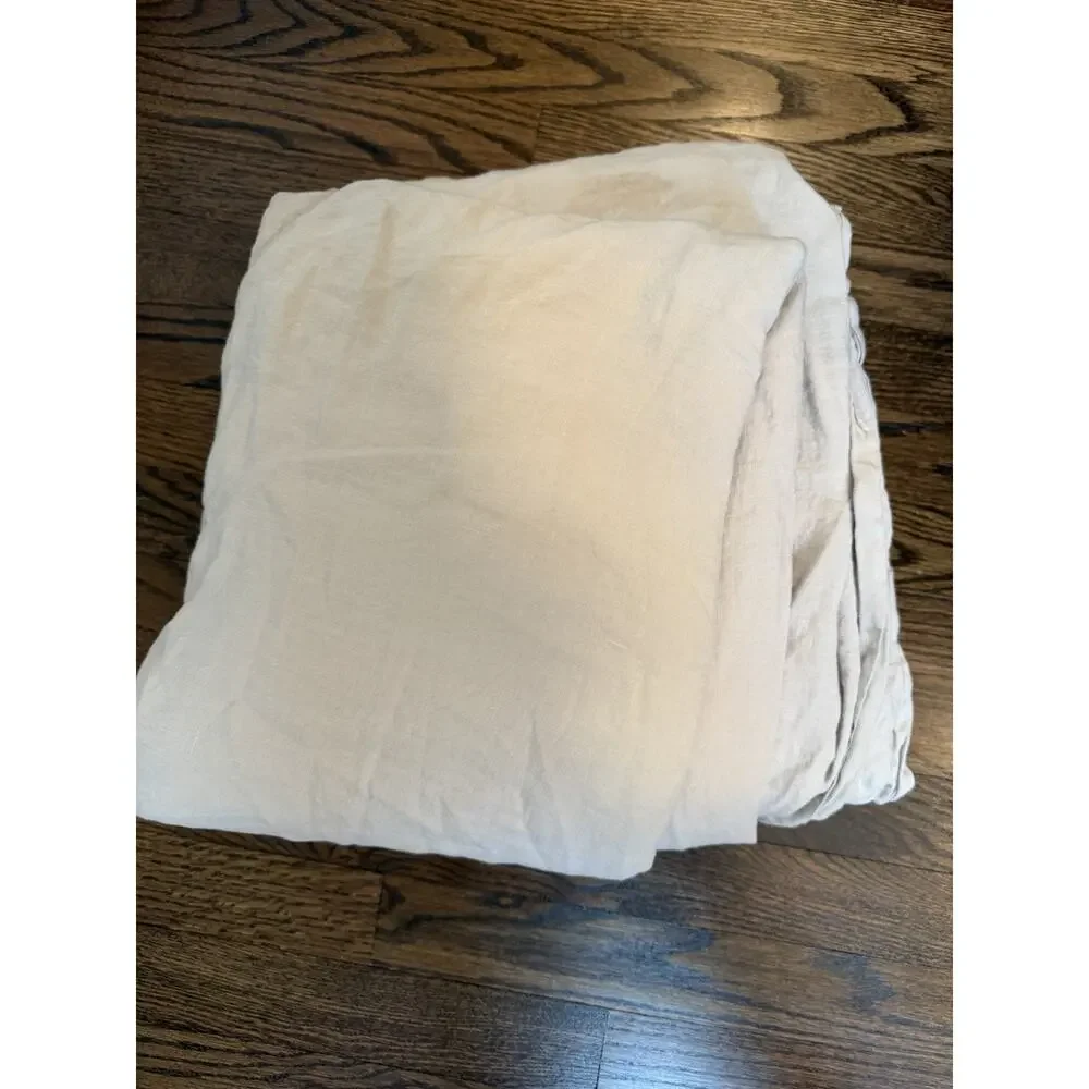 Parachute Linen Duvet Cover (grey) King/cal King NEW $390